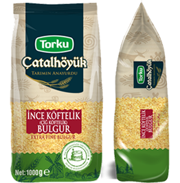 TORKU ÇATALHÖYÜK FINE BULGHUR FOR MEATBALLS (FOR STEAK TARTAR A LA TURCA) 1000G