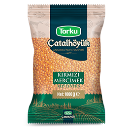 TORKU ÇATALHÖYÜK RED LENTILS 1000 G