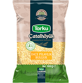 TORKU ÇATALHÖYÜK İNCE PİLAVLIK BULGUR 1000 G