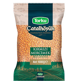TORKU ÇATALHÖYÜK KIRMIZI MERCİMEK 1000 G